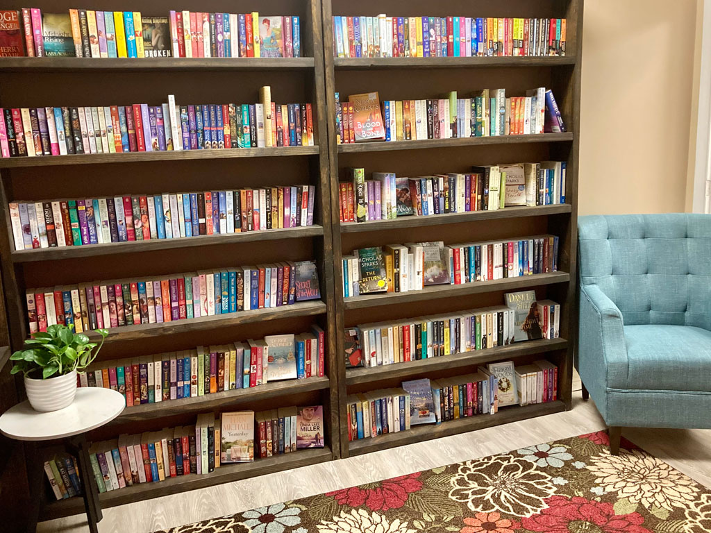 Books on Shelf